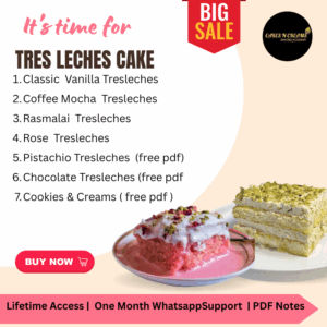 Tres Leches Cake Course