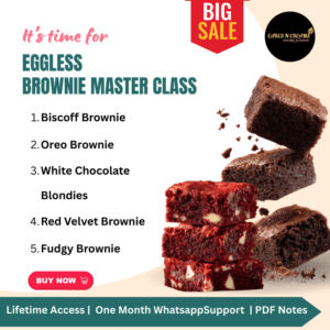 Eggless Brownie Masterclass